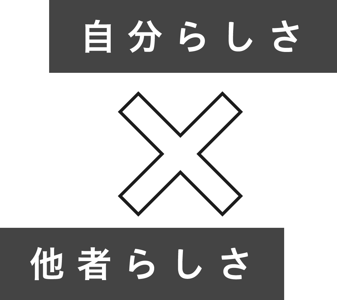 自分らしさ×他者らしさ